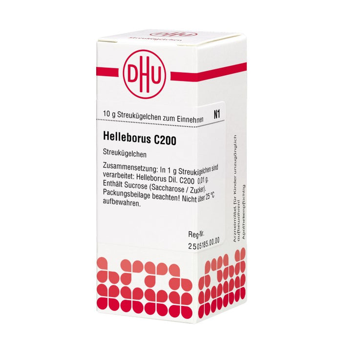 Helleborus C200 DHU Globuli, 10 g Globules