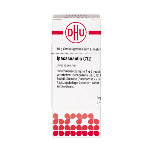 DHU Ipecacuanha C12 Streukügelchen, 10 g Globuli