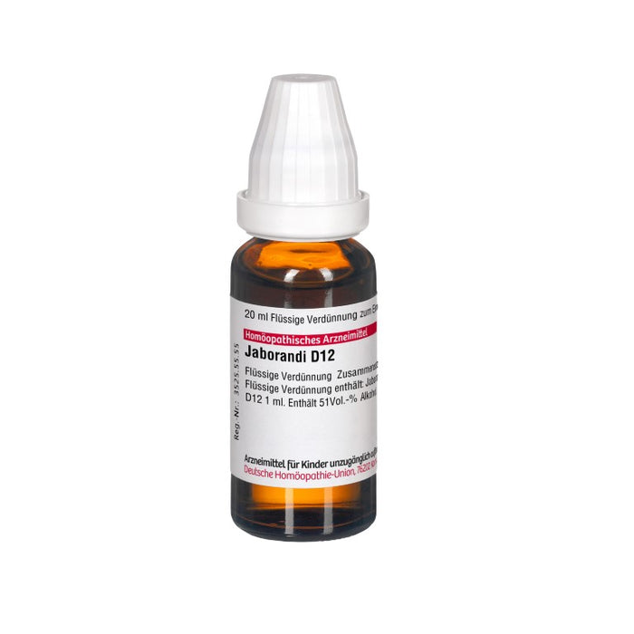 Jaborandi D12 DHU Dilution, 20 ml Solution