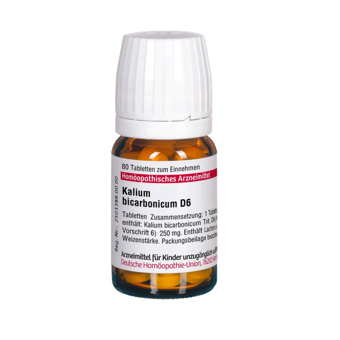 Kalium bicarbonicum D6 DHU Tabletten, 80 pcs. Tablets
