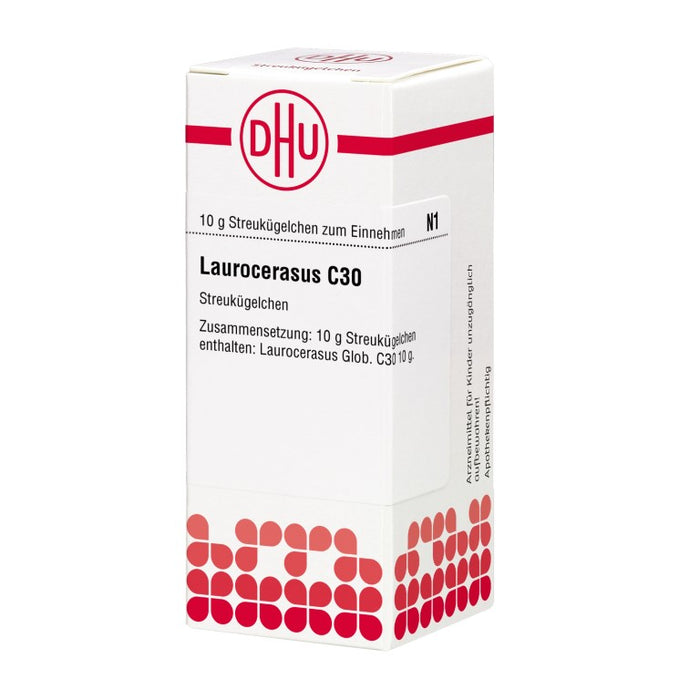 Laurocerasus C30 DHU Globuli, 10 g Globules