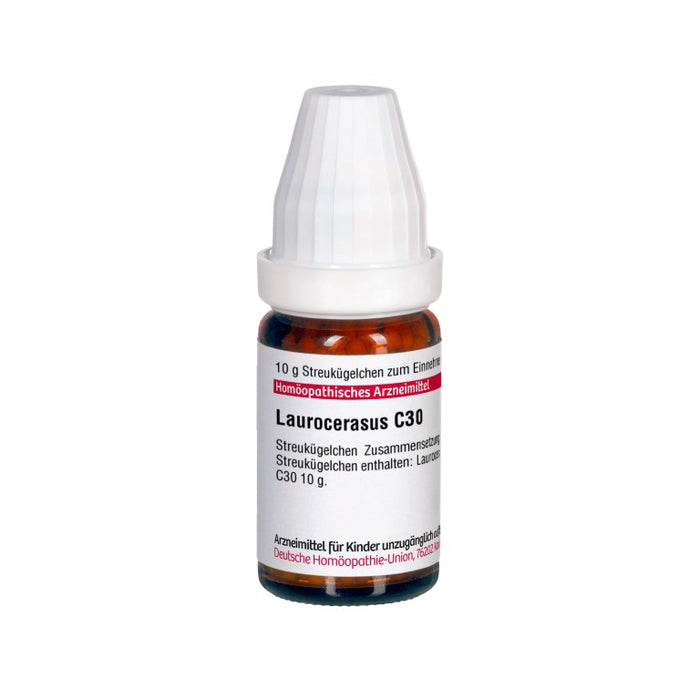 Laurocerasus C30 DHU Globuli, 10 g Globules