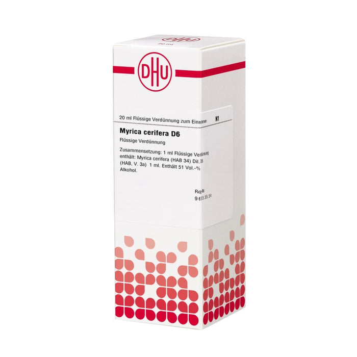 DHU Myrica Cerifera D6 Dilution, 20 ml Solution