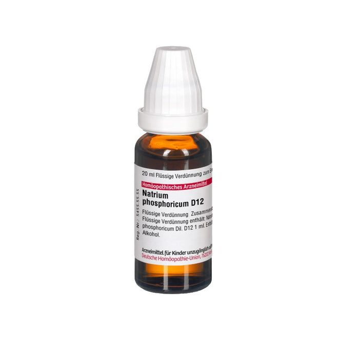 DHU Natrium phosphoricum D12 Dilution, 20 ml Solution