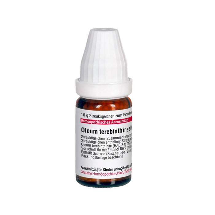 Oleum terebinthinae D12 DHU Globuli, 10 g Globules