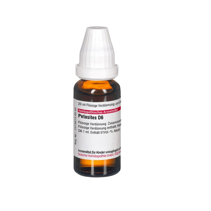 Petasites D6 DHU Dilution, 20 ml Solution
