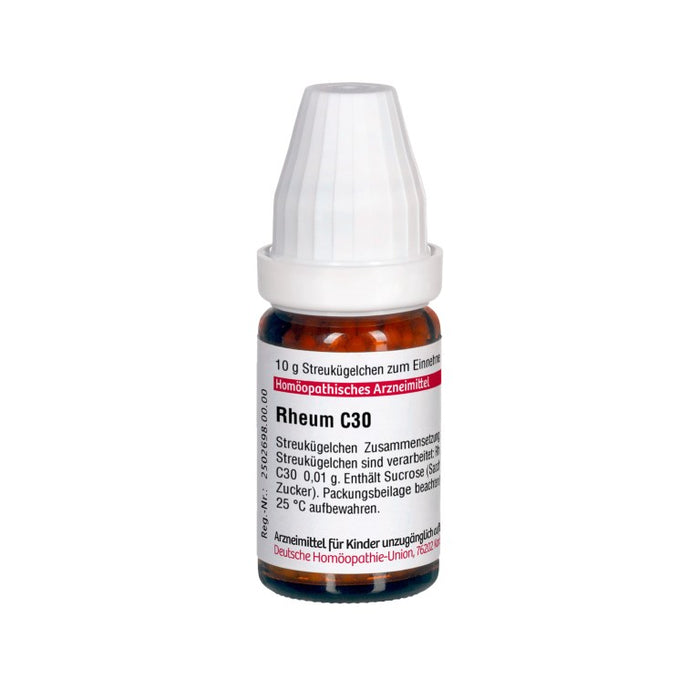 Rheum C30 DHU Globuli, 10 g Globules