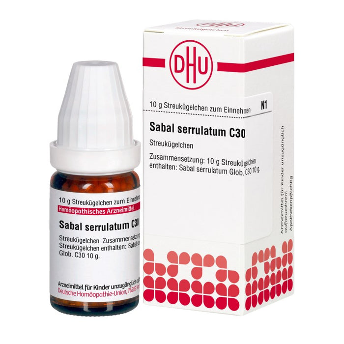 Sabal serrulatum C30 DHU Globuli, 10 g Globules