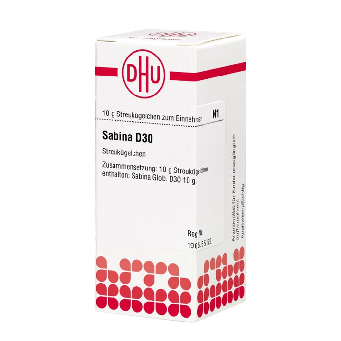Sabina D30 DHU Globuli, 10 g Globules