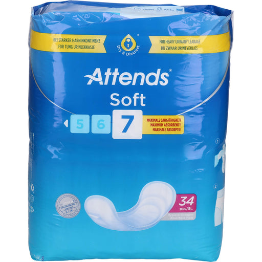 Attends Soft 7 schmale Einlagen, 136 St. Einlagen