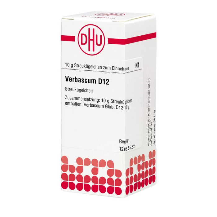 Verbascum D12 DHU Globuli, 10 g Globules