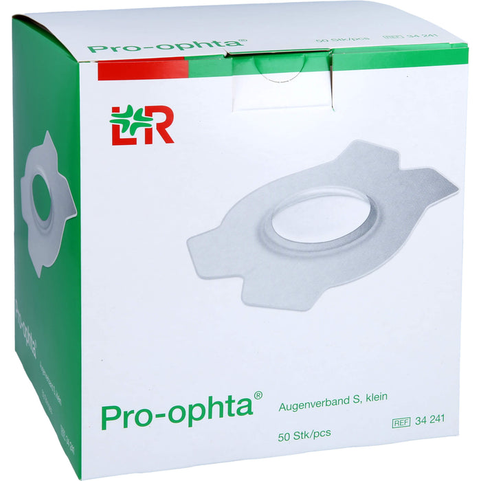 Pro Ophta Augenverband S klein, 50 pc pansement
