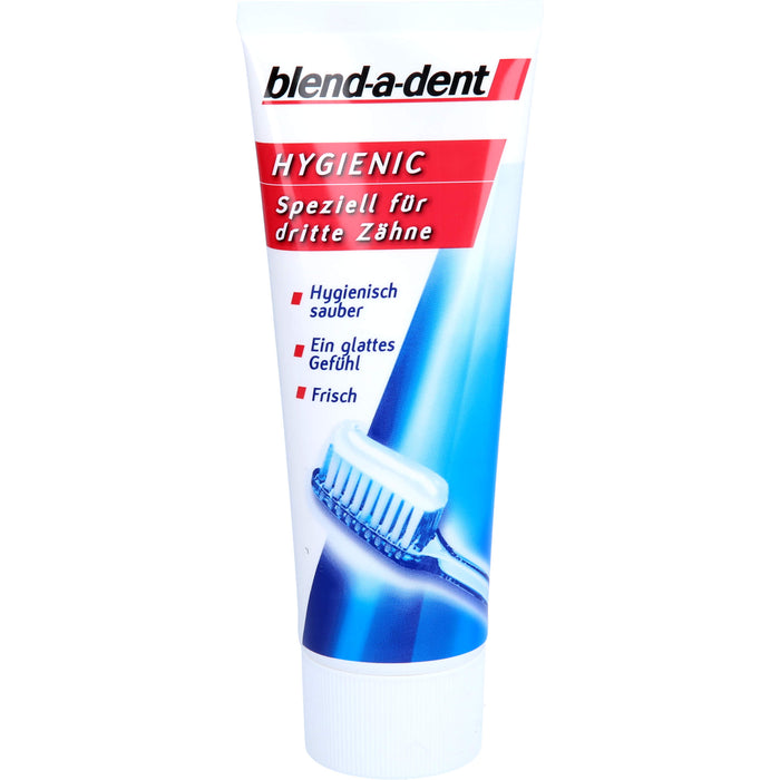 Blend-a-dent Hygienic - speziell für dritte Zähne, 75 ml Zahncreme