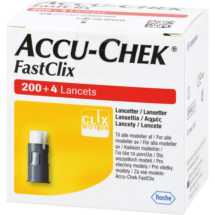 ACCU-CHEK  Fastclix Lanzetten, 204 pc Accessoire
