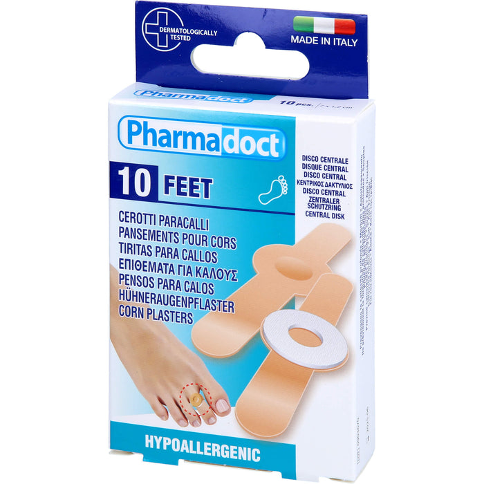 Pharmadoct Feet Hühneraugenpflaster, 10 pcs. Patch