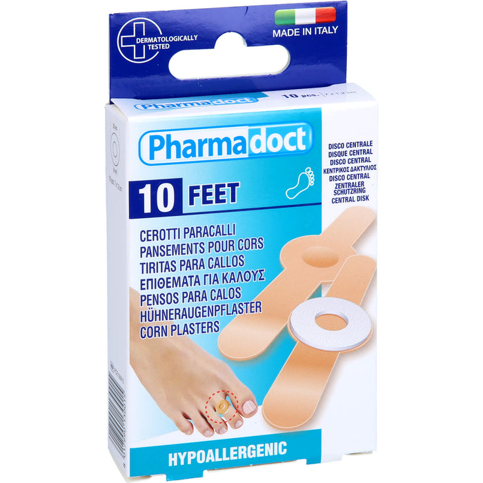 Pharmadoct Feet Hühneraugenpflaster, 10 pcs. Patch
