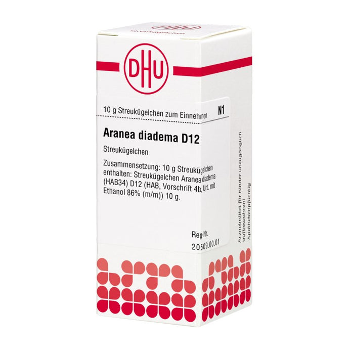 Aranea diadema D12 DHU Globuli, 10 g Globules