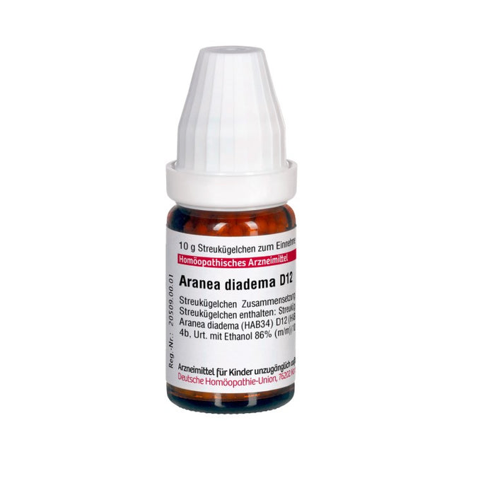 Aranea diadema D12 DHU Globuli, 10 g Globules
