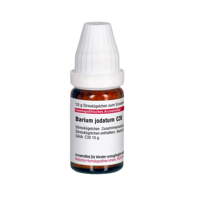 Barium jodatum C30 DHU Globuli, 10 g Globules