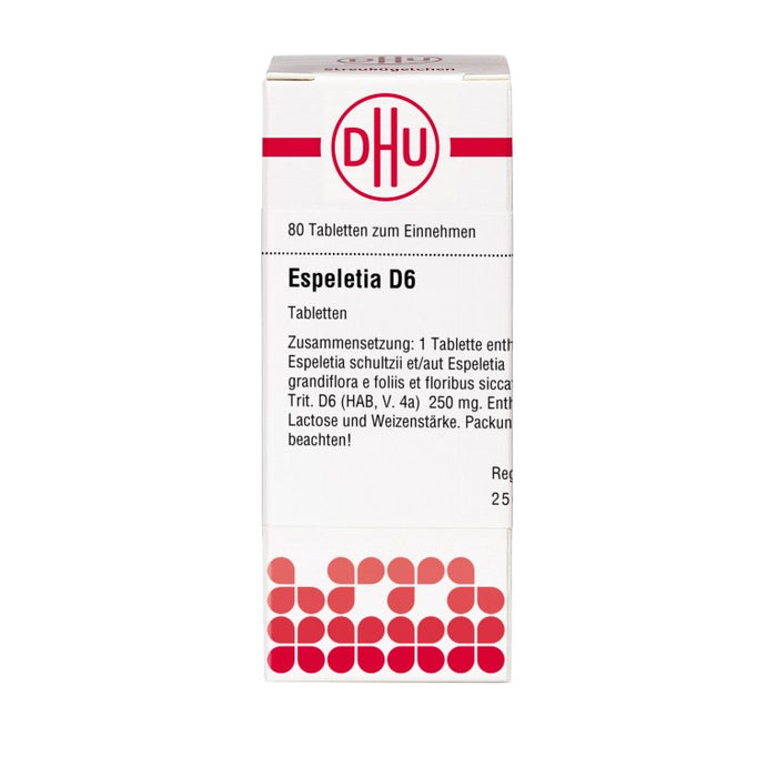 Espeletia D6 DHU Tabletten, 80 St. Tabletten