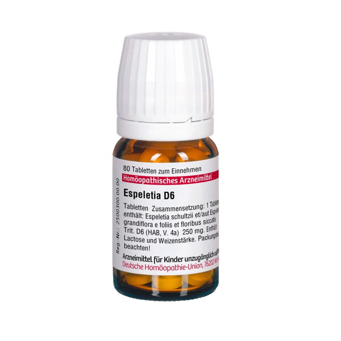 Espeletia D6 DHU Tabletten, 80 pcs. Tablets