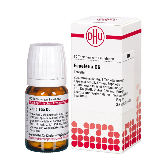 Espeletia D6 DHU Tabletten, 80 pcs. Tablets