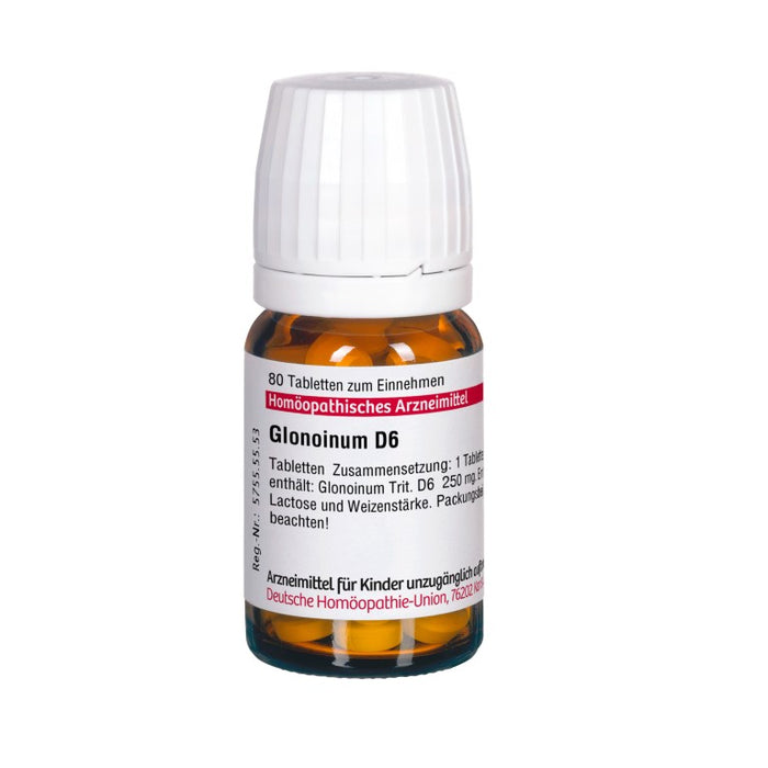 Glonoinum D6 DHU Tabletten, 80 pcs. Tablets