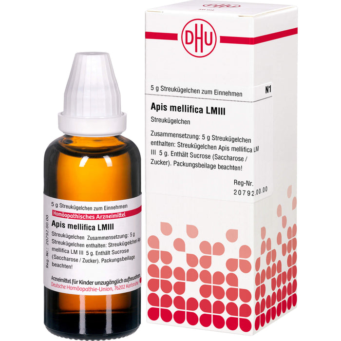 Apis mellifica LM III DHU Globuli, 5 g Globules