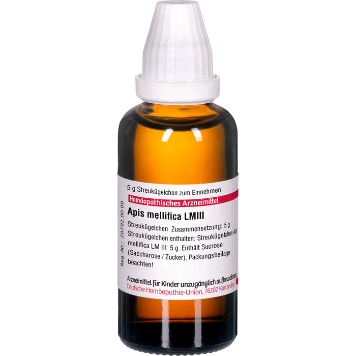 Apis mellifica LM III DHU Globuli, 5 g Globules