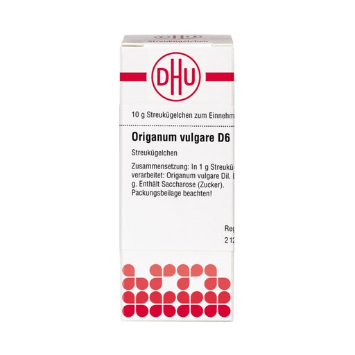 Origanum vulgare D6 DHU Globuli, 10 g Globuli