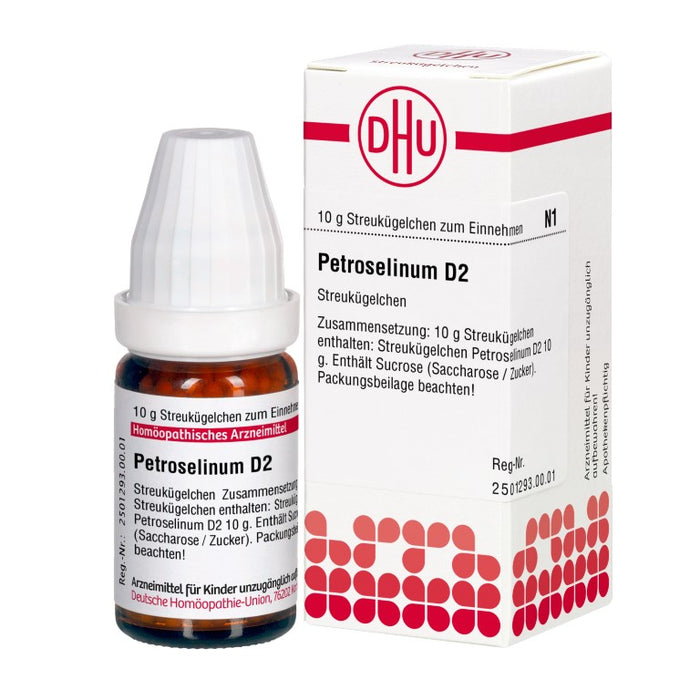 Petroselinum D2 DHU Globuli, 10 g Globules