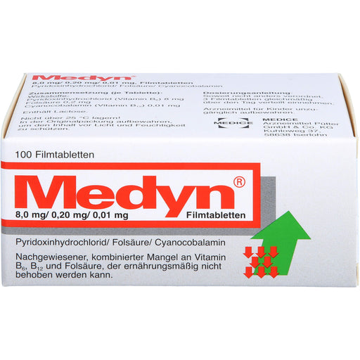 Medyn  8,0 mg/0,20 mg/0,01 mg, Filmtabletten, 100 St. Tabletten