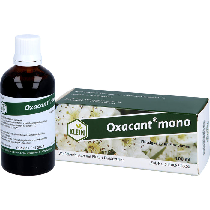 Oxacant® mono, Flüssigkeit zum Einnehmen, 100 ml TRO
