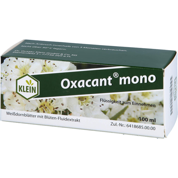 Oxacant® mono, Flüssigkeit zum Einnehmen, 100 ml TRO