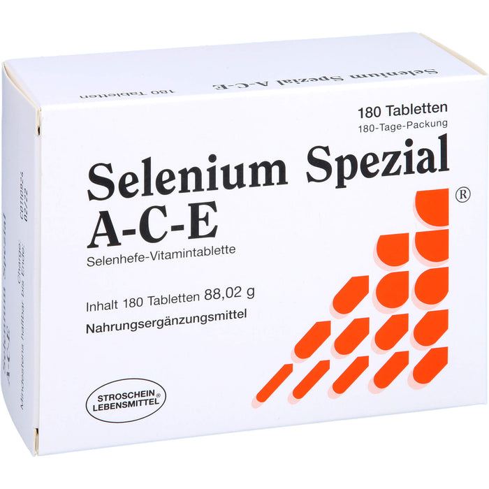 Selenium Spezial A-C-E Selenhefe-Vitamintabletten, 180 pcs. Tablets