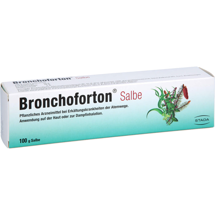 Bronchoforton Salbe bei Erkältungskrankheiten, 100 g Ointment