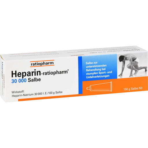 Heparin-ratiopharm  30 000 Salbe, 150 g Salbe