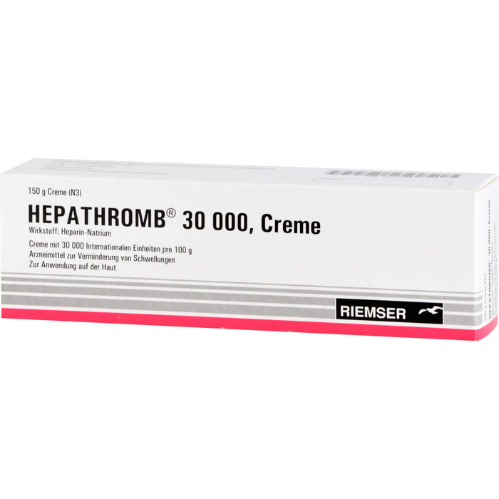 Hepathromb 30 000, Creme, 150 g Cream
