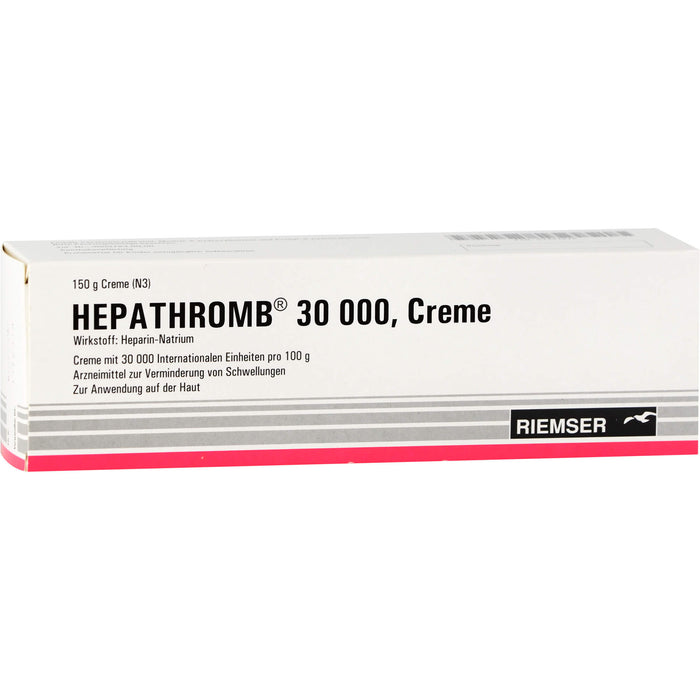 Hepathromb 30 000, Creme, 150 g Cream