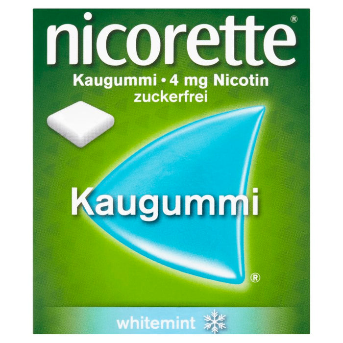 Nicorette Kaugummi 4 mg whitemint, 105 pcs. Chewing gum