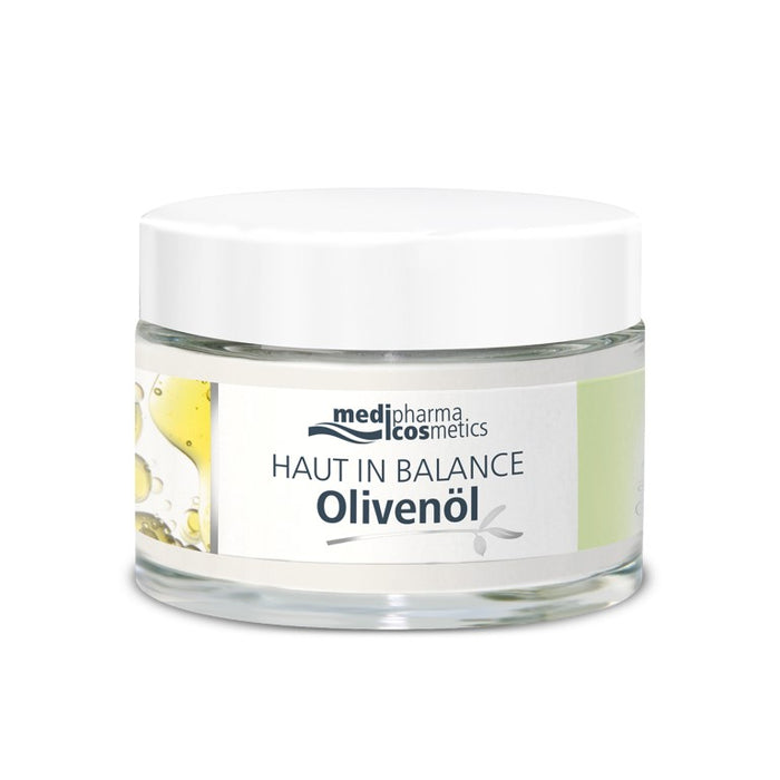 Medipharma Cosmetics Haut in Balance Olivenöl Gesichtspflege 5% bei sehr trockener, gereizter Haut, 50 ml Cream
