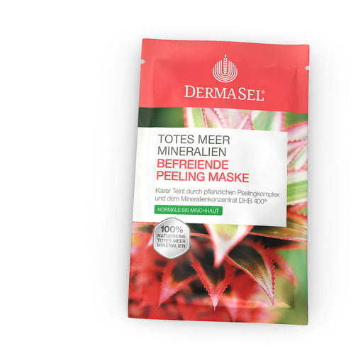 DERMASEL befreiende Peeling Maske für normale bis Mischhaut, 12 ml Gesichtsmaske