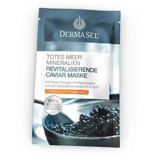 DERMASEL Totes Meer Mineralien revitalisierende Caviar Maske, 12 ml Gesichtsmaske