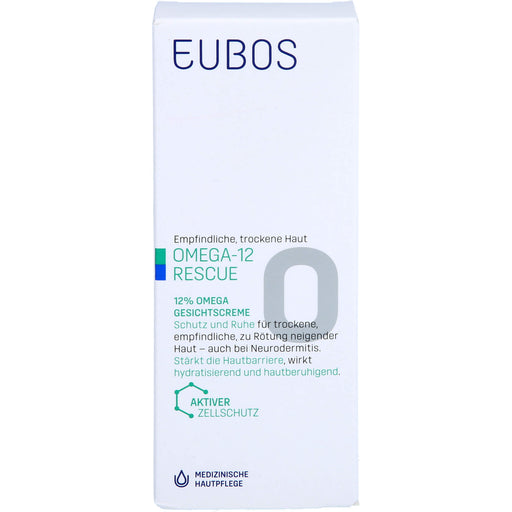 EUBOS Empfindliche Haut Omega 3-6-9 Gesichtscreme, 50 ml Creme