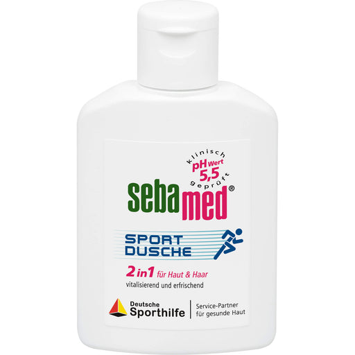 Sebamed Sportdusche 2in1 für Haut  & Haar, 50 ml Gel