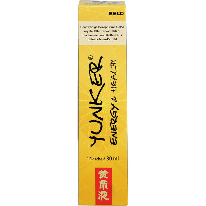 Yunker Energy & Health Saft bei Eschöpfung und Müdigkeit, 30 ml Lösung
