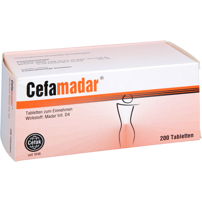 Cefamadar® Tabletten, 200 St TAB