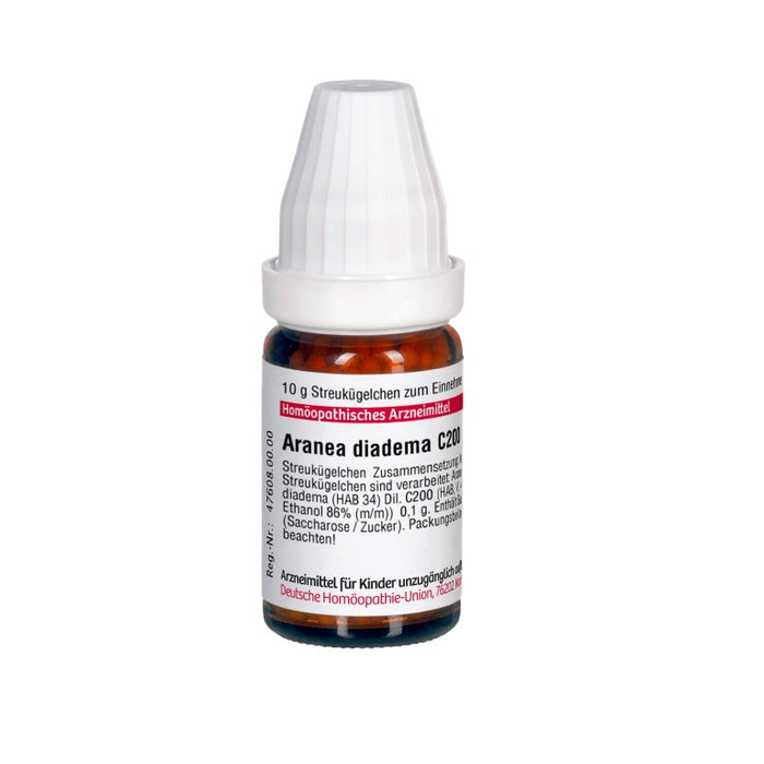 Aranea diadema C200 DHU Globuli, 10 g Globules