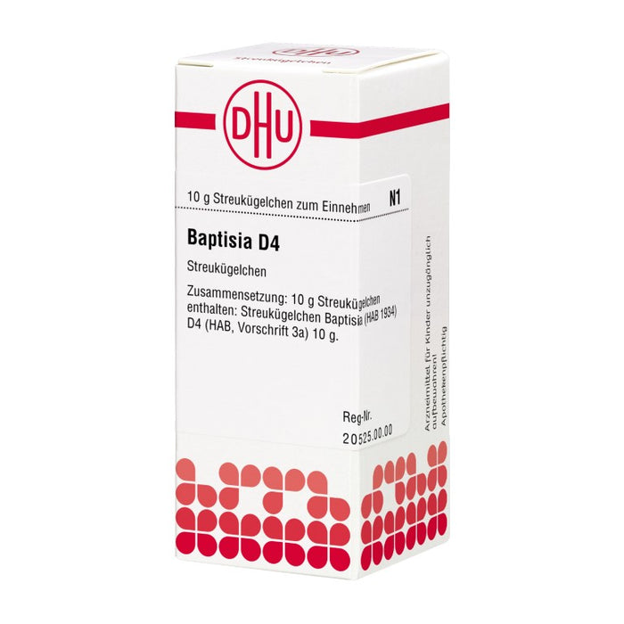 Baptisia D4 DHU Globuli, 10 g Globules