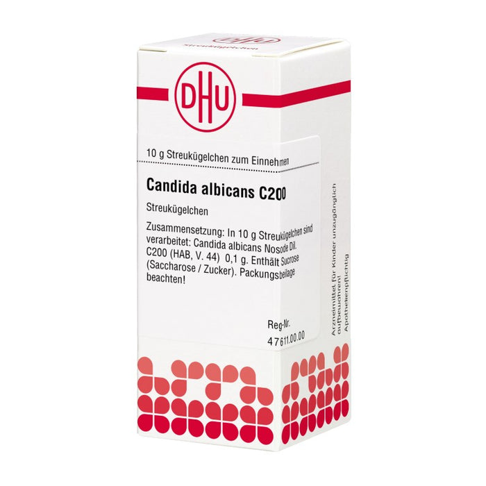 Candida albicans C200 DHU Globuli, 10 g Globules